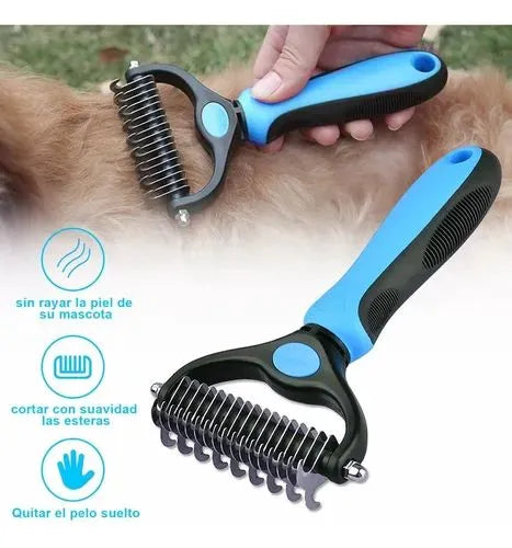 Elimina el Pelo Suelto en Segundos – Cepillo Mágico para Mascotas