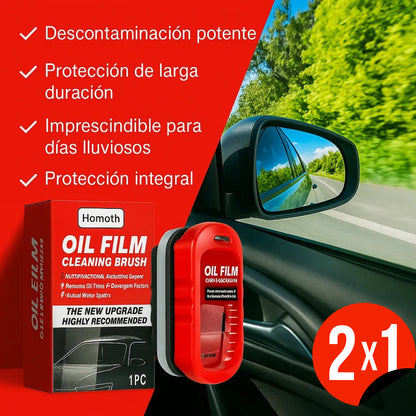 Cepillo original Antiempañante y Limpiavidrios 2x1  PRO