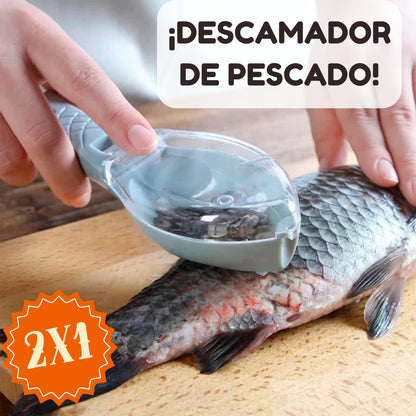 Descamador de pescado promo 2x1